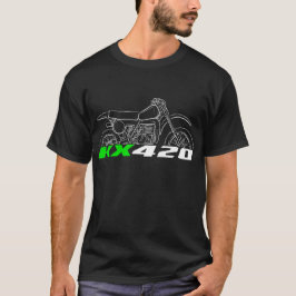 カワサキ KX420 1980-1981 Tシャツ