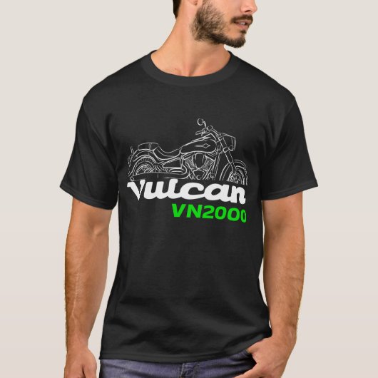 カワサキ VN2000 ヴァルカン 2004-2005 Tシャツ (正面)
