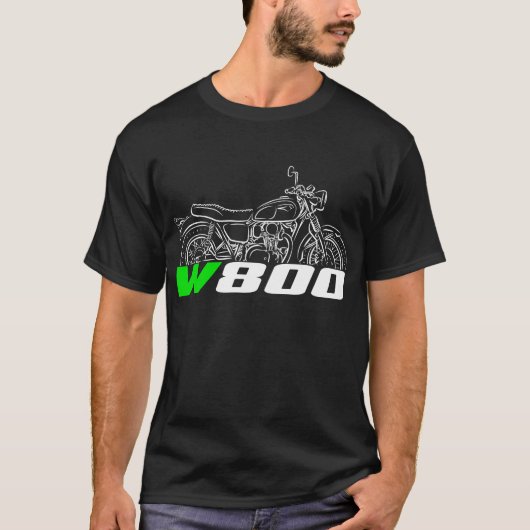 カワサキ W800 2011-2017 Tシャツ (正面)