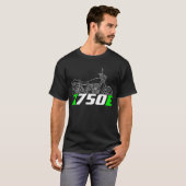 カワサキ Z750E 1979-1980 Tシャツ (正面フル)
