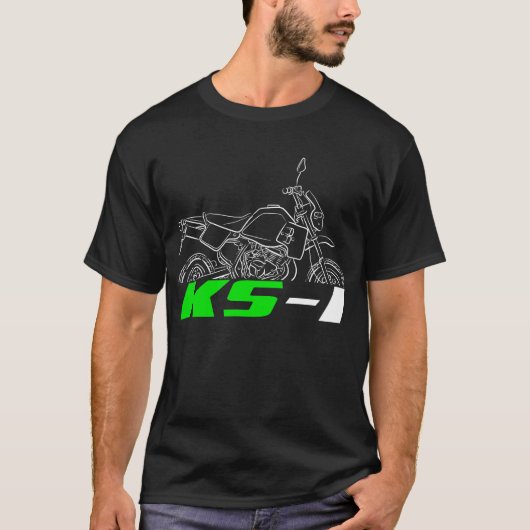 カワサキKS-I 1987-1989 Tシャツ (正面)