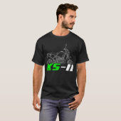 カワサキKS-II 1987-1989 Tシャツ (正面フル)
