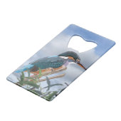 カワセミとウィロー クレジットカード栓抜き (正面アングル)