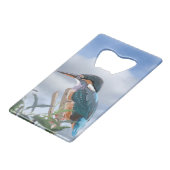 カワセミとウィロー クレジットカード栓抜き (裏面アングル)