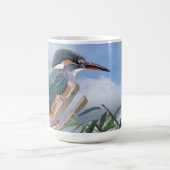 カワセミとウィロー コーヒーマグカップ (中央)