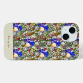 カワセミとオーストラリアの在来花 Case-Mate iPhoneケース (裏面 (横))