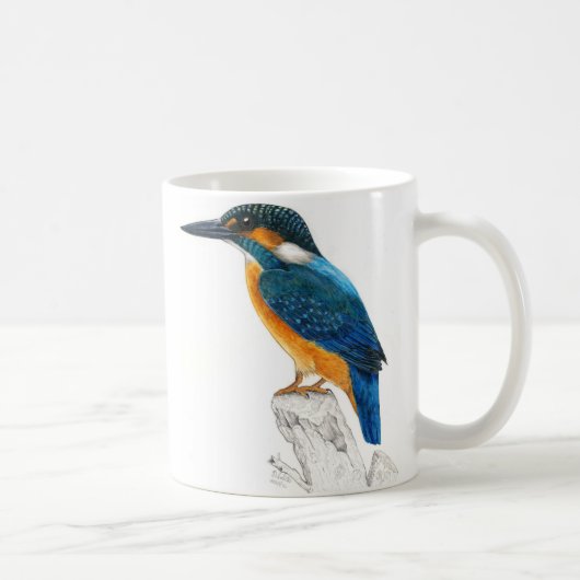 カワセミのマグ コーヒーマグカップ (右)