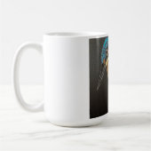 カワセミの美術マグカップ コーヒーマグカップ (左)