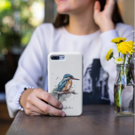 カワセミの静けさ、カスタマイズ可能 Case-Mate iPhoneケース