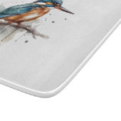 カワセミの静けさ カッティングボード (角)