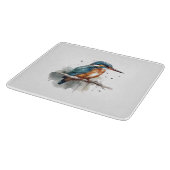 カワセミの静けさ カッティングボード (角)