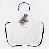 カワセミの静穏 エプロン (正面)