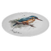 カワセミの静穏 カッティングボード (角)