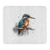 カワセミの静穏 カッティングボード (正面)