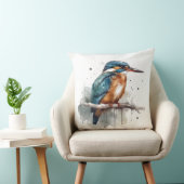 カワセミの静穏 クッション (椅子)