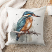 カワセミの静穏 クッション (ブランケット)