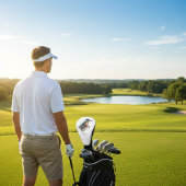 カワセミの静穏 ゴルフヘッドカバー