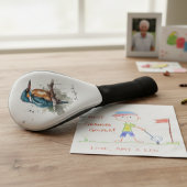 カワセミの静穏 ゴルフヘッドカバー