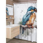 カワセミの静穏 シャワーカーテン