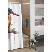 カワセミの静穏 シャワーカーテン