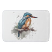 カワセミの静穏 バスマット (正面)