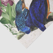 カワセミの鳥の蘭の花のやしティッシュペーパー 薄葉紙 (詳細)