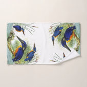 カワセミの鳥の野性生物の池の動物のBathタオル バスタオルセット (ハンドタオル)