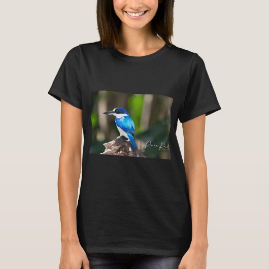 カワセミブルー Tシャツ (正面)