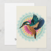 カワセミ曼荼羅 シーズンカード (正面/裏面)