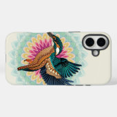 カワセミ曼荼羅 Case-Mate iPhoneケース (裏面 (横))