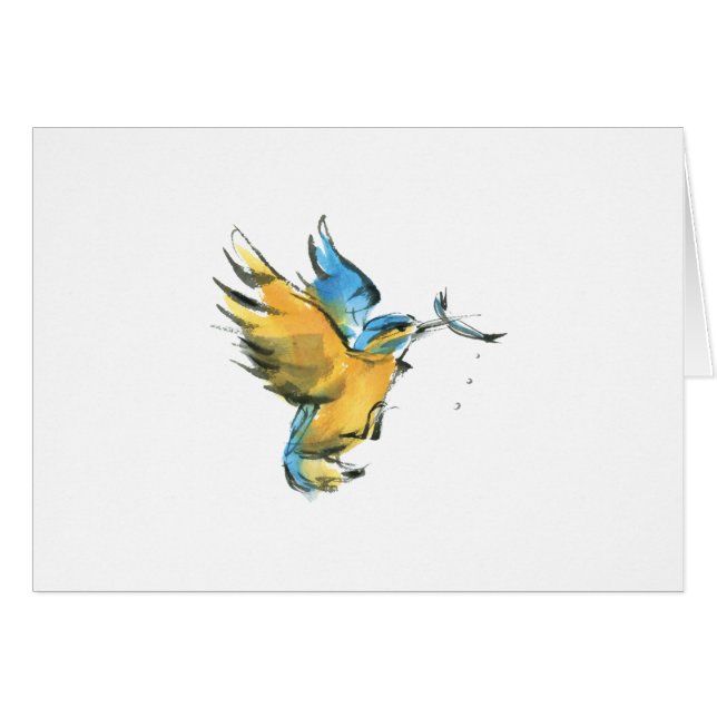 カワセミ (正面横)