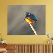 カワセミ キャンバスプリント (インサイチュ (リビング))