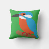カワセミ クッション (裏面)
