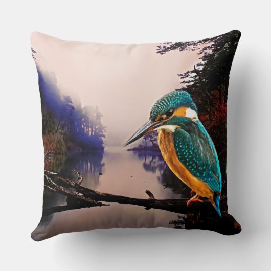 カワセミ クッション (裏面)