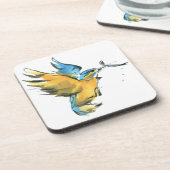 カワセミ コースター (左側)