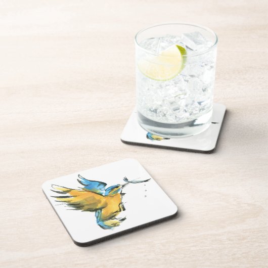 カワセミ コースター (右側)