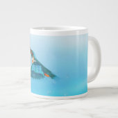 カワセミ ジャンボコーヒーマグカップ (正面右)