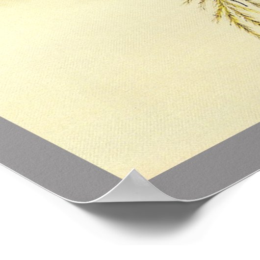 カワセミ ポスター (角)