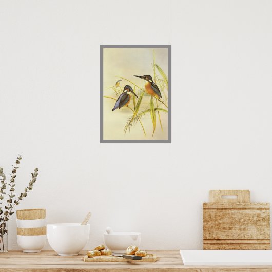 カワセミ ポスター (キッチン)