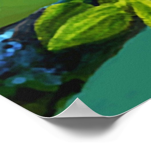 カワセミ ポスター (角)