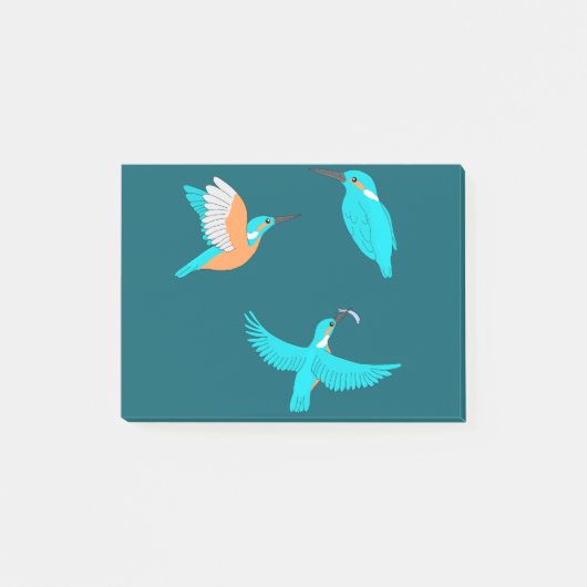 カワセミ ポストイット (正面)