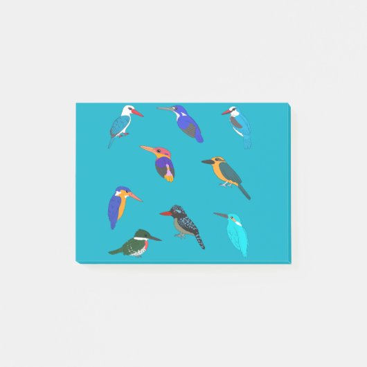 カワセミ ポストイット (正面)