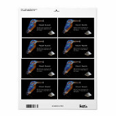 カワセミ ラベル (フルシート)