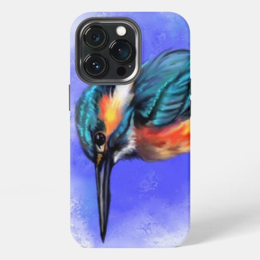 カワセミ iPhone カバー (裏面)
