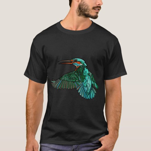 カワセミ Tシャツ (正面)