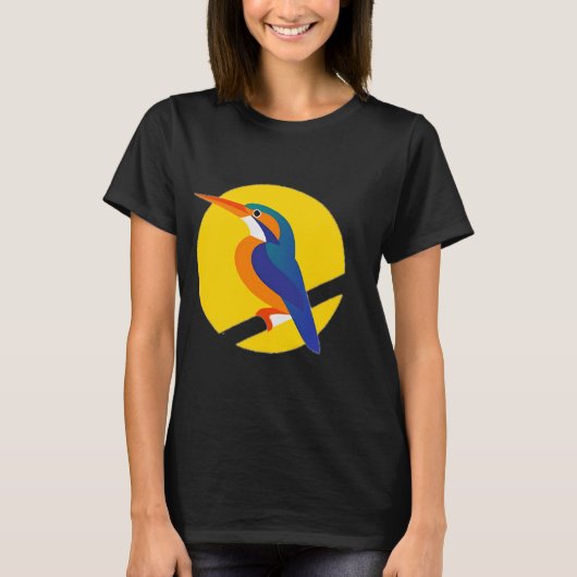 カワセミ Tシャツ (正面)