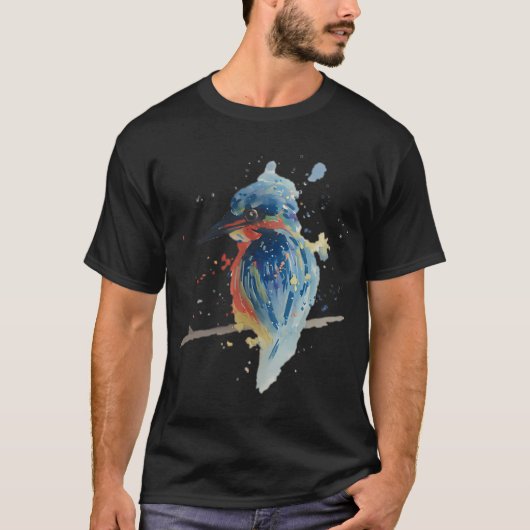 カワセミ Tシャツ (正面)