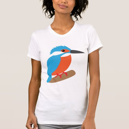カワセミ Tシャツ (正面)