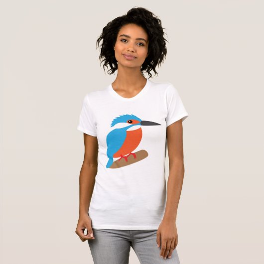 カワセミ Tシャツ (正面フル)