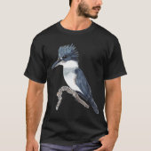 カワセミ Tシャツ (正面)